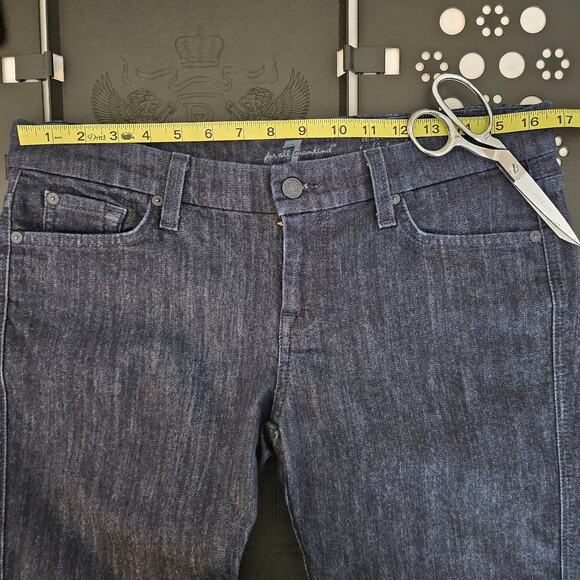 7 For All Mankind Lexi A Pocket Bootcut Denim Jeans | Women's 31 Petite - Picture 7 of 14